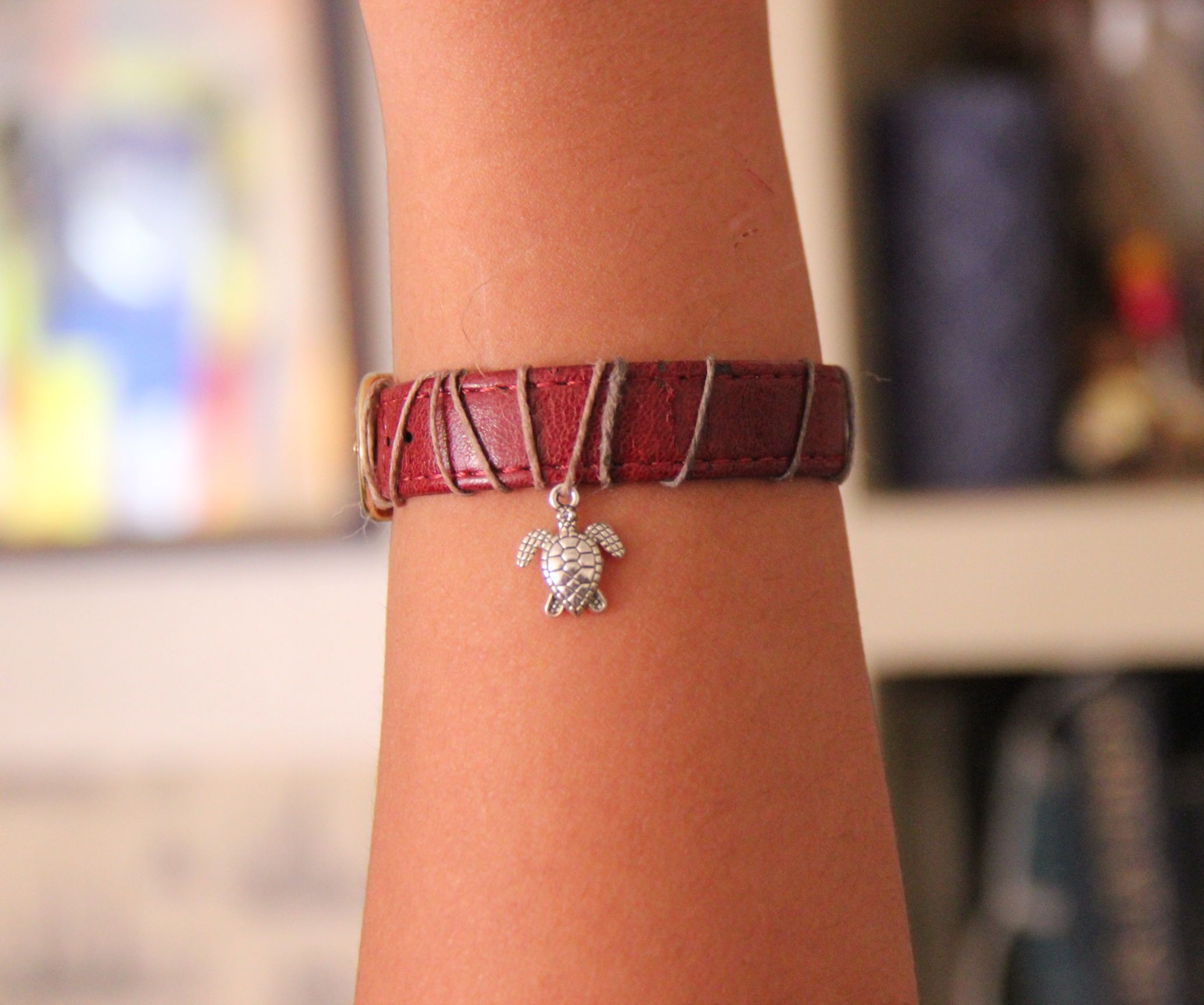 Wrapped Charm Bracelet
