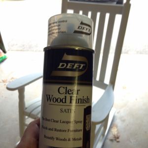 DIY Rocking Chair Makeover With Olympic Stain : 7 Steps (with Pictures ...