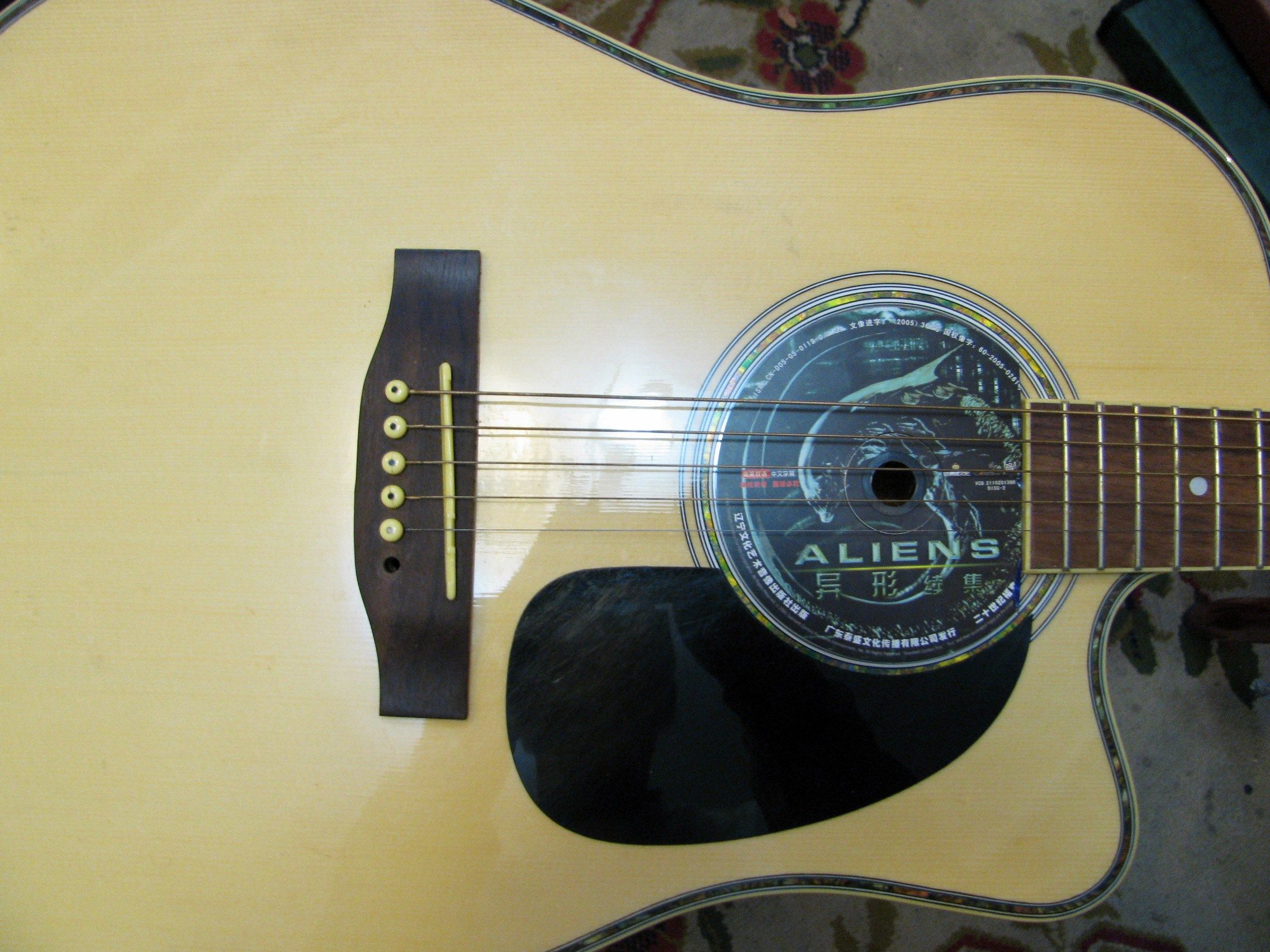 Make a CD/DVD Guitar Sound Hole Cover 3 Steps Instructables