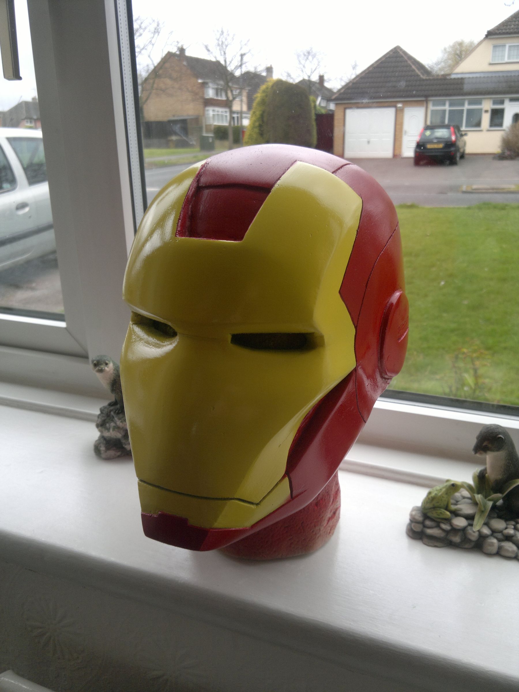 full face iron man helmet Amazon.com: Avengers Marvel Legends Full Scale Iron Man Electronic Helmet  Costume Mask : Clothing, Shoes & Jewelry