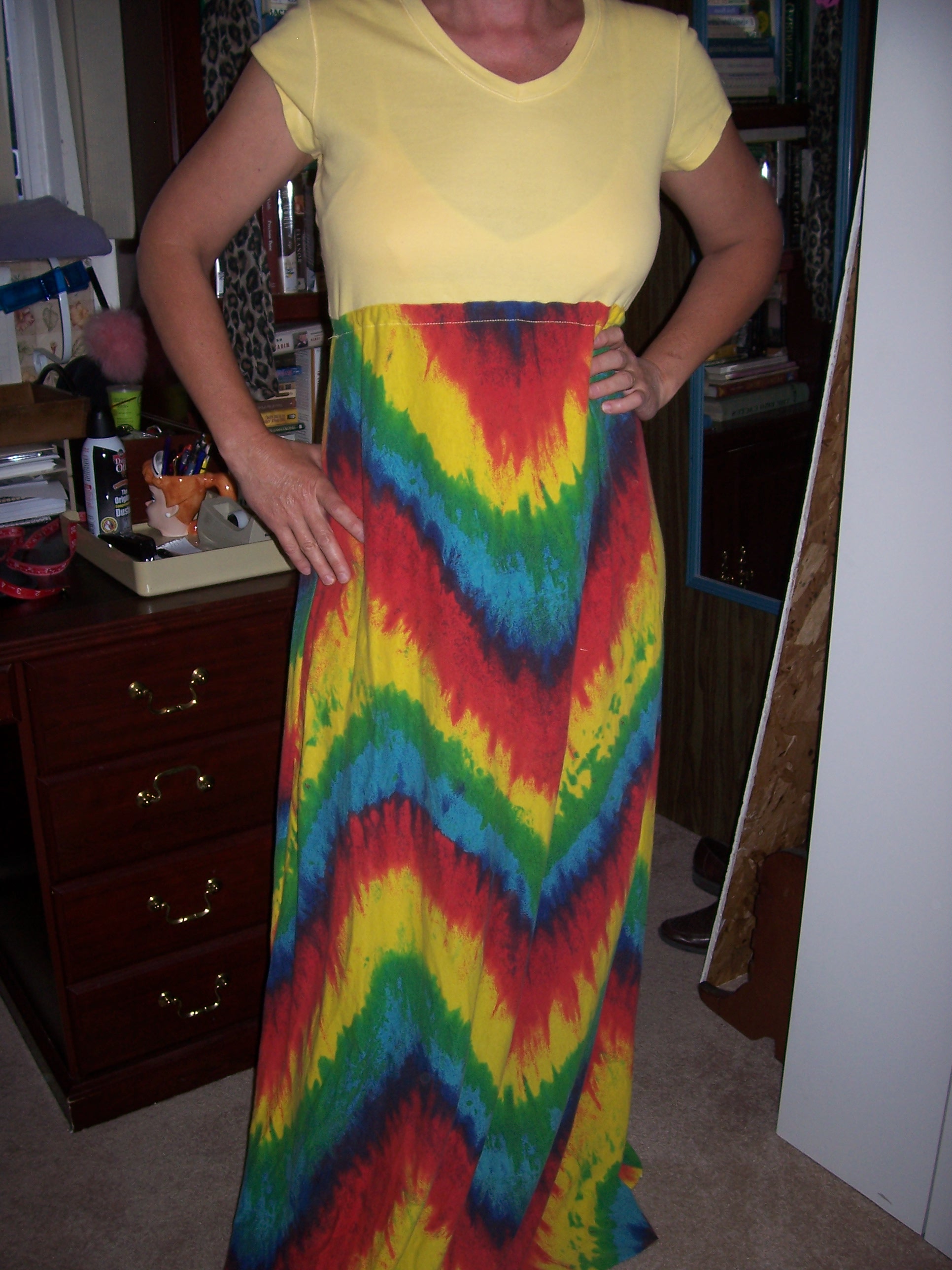 Create a T-shirt Dress in Less Than an Hour!