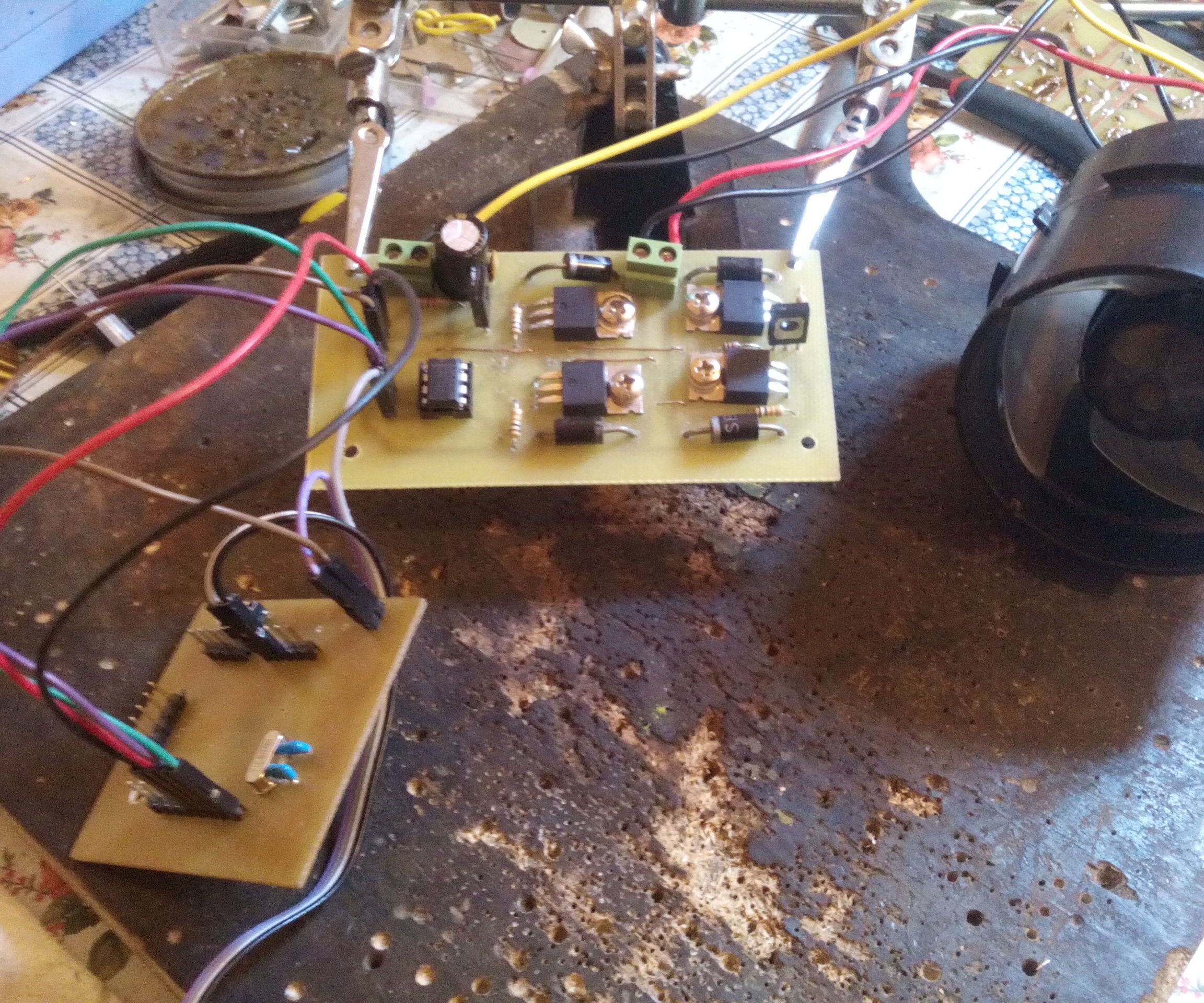 Control a powerful DC motor with LabVIEW