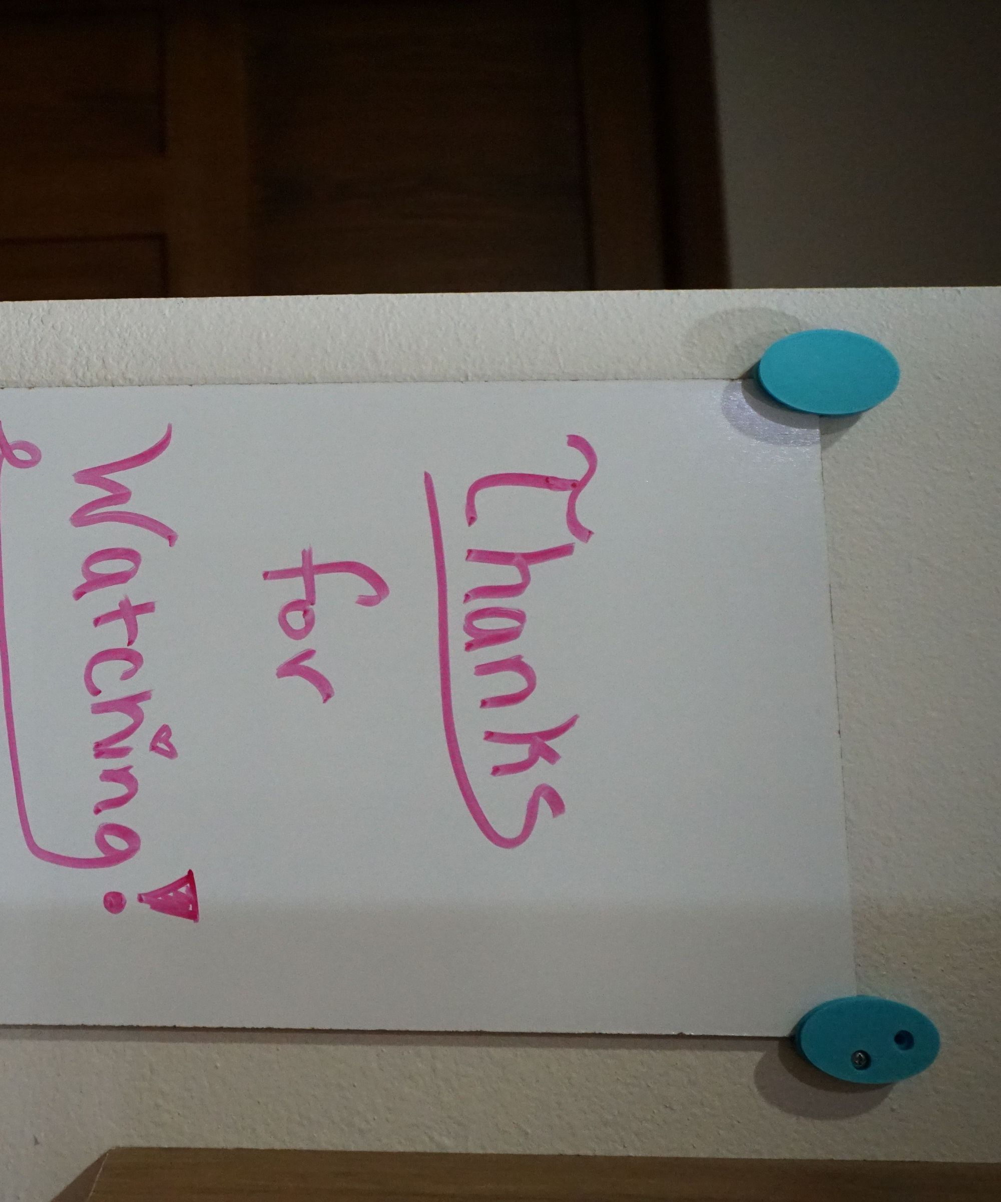 Making a White Board