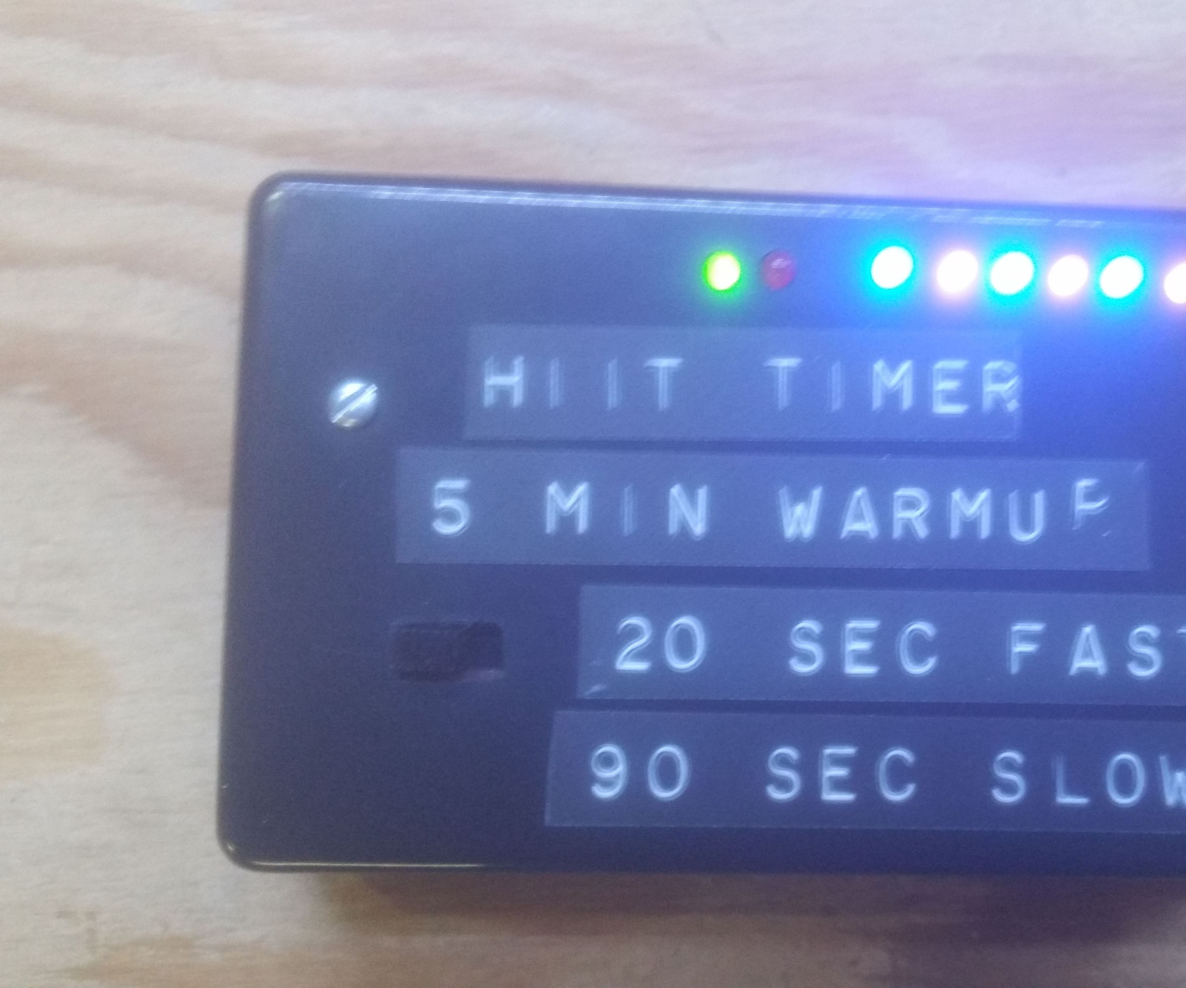 High Intensity Interval Training (HIIT) Timer