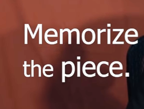 Memorize the Piece