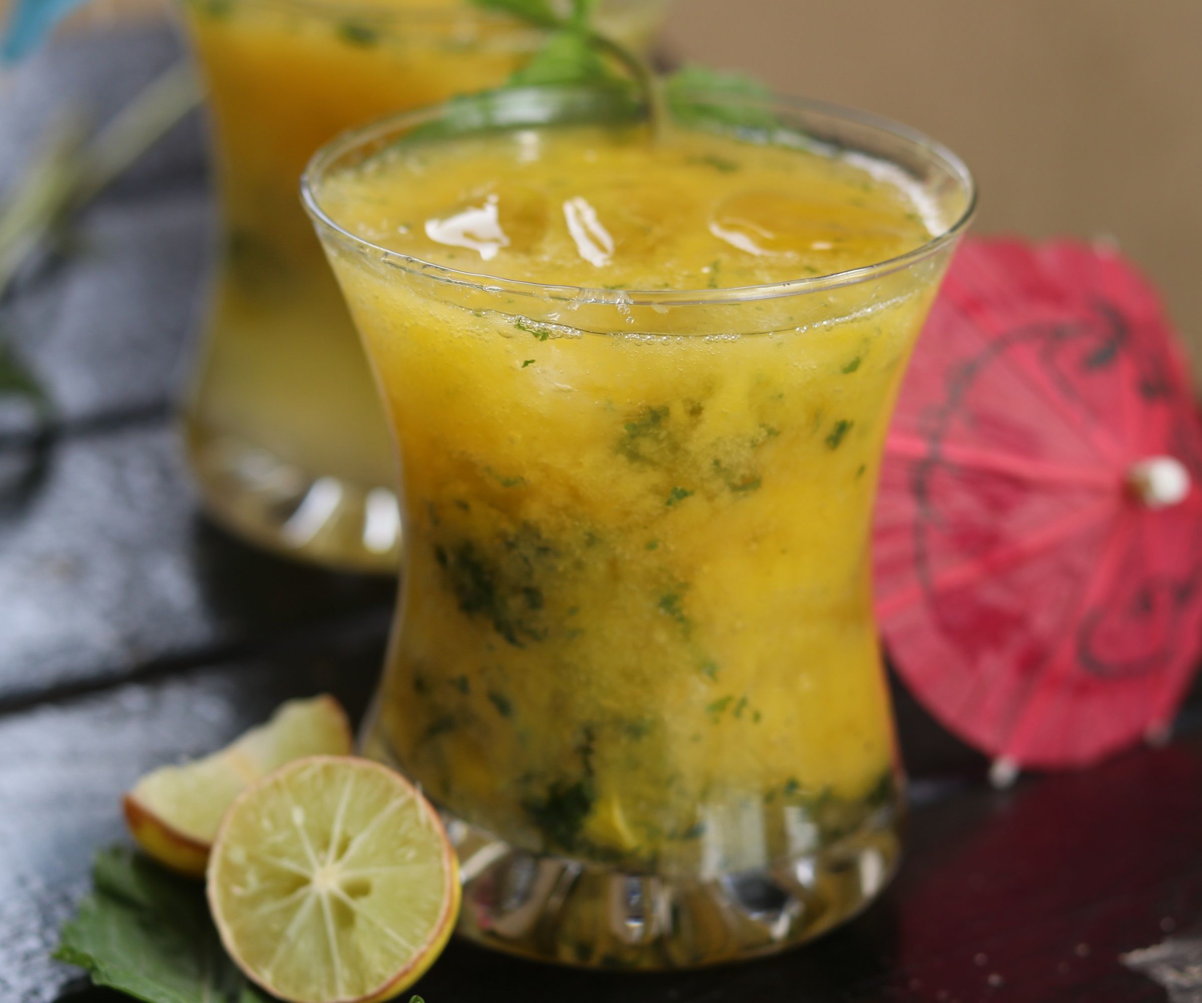 Mango Mojito Mocktail