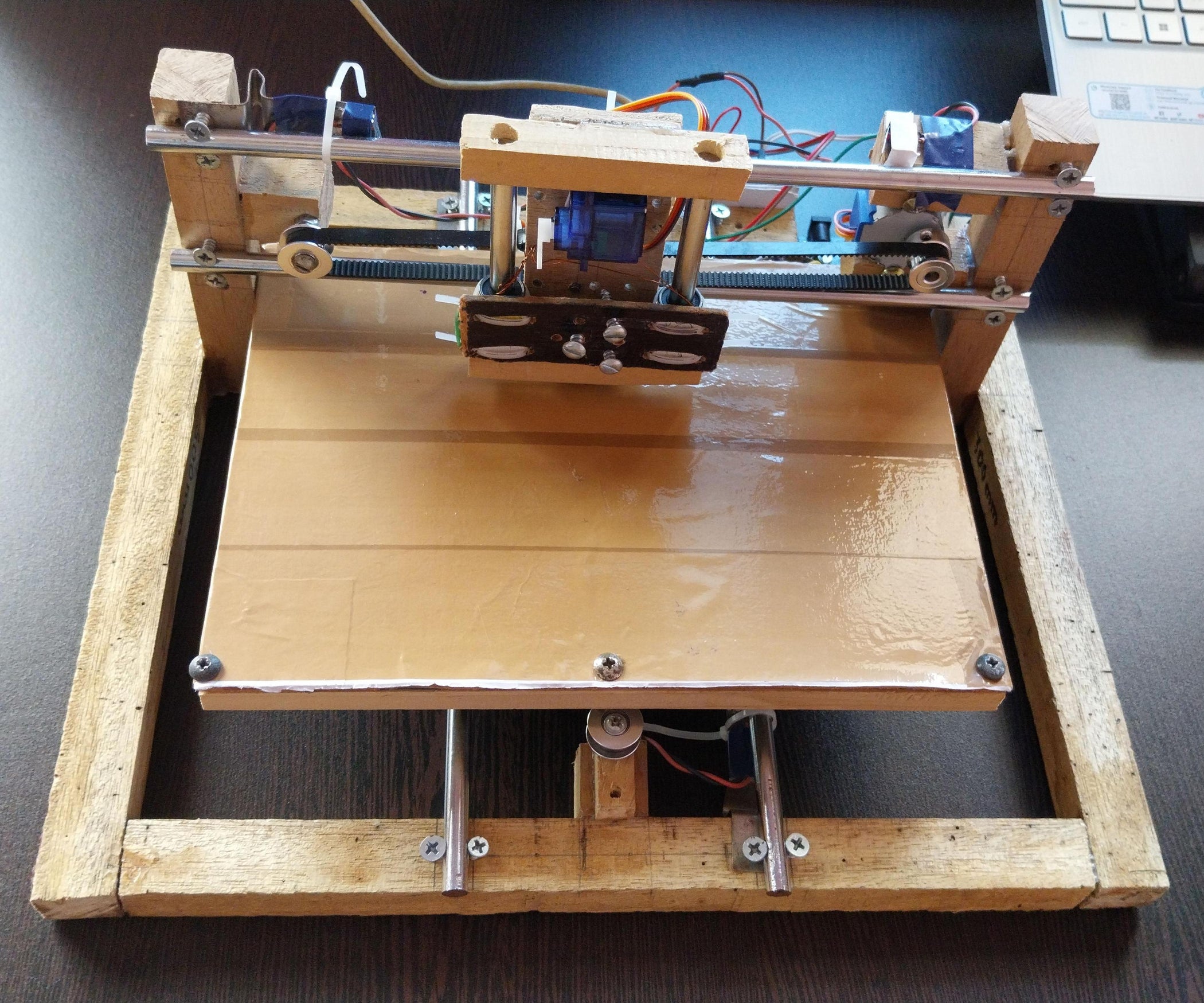 CNC Drawing Machine With Arduino and 28byj-48 Stepper | Step-by-Step ...