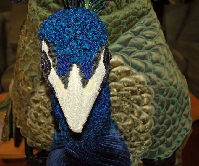 Peacock Scales and Skirt