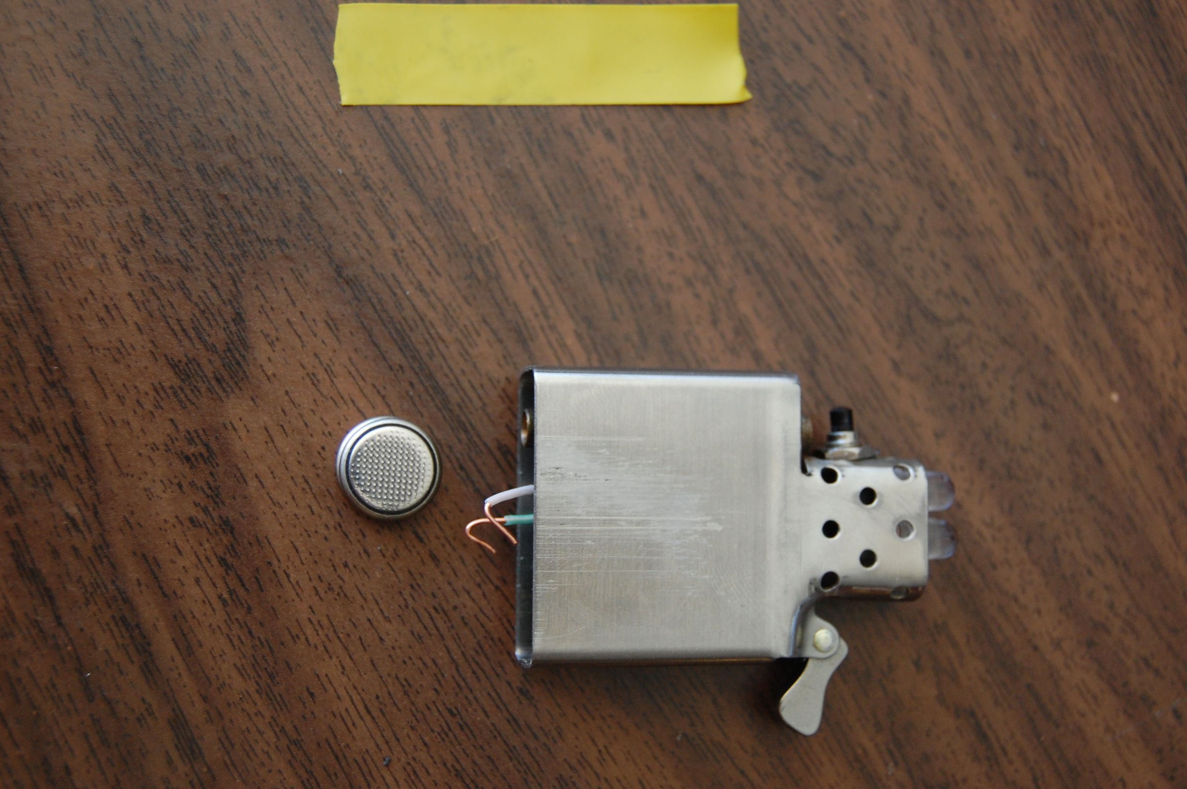 LED Zippo Flashlight 5 Steps (with Pictures) Instructables