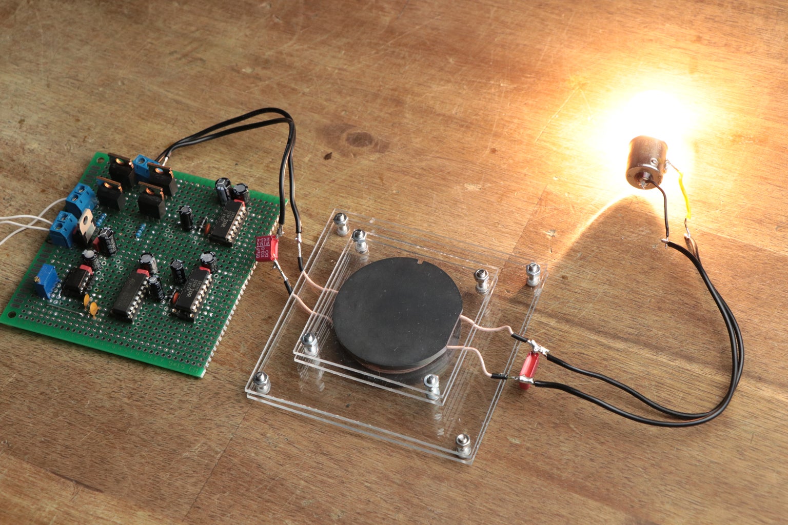 DIY Wireless Energy Transfer System : 4 Steps (with Pictures ... Circuit Diagram