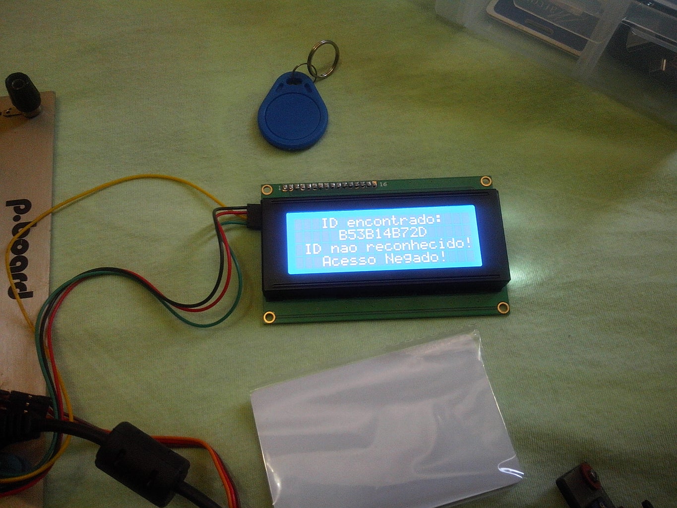 Security System and Access Control With Arduino and RFID : 6 Steps ...