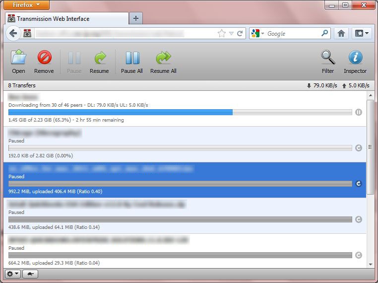 Install Transmission on FreeNAS 8.0.4 Embedded/Full 6 Steps