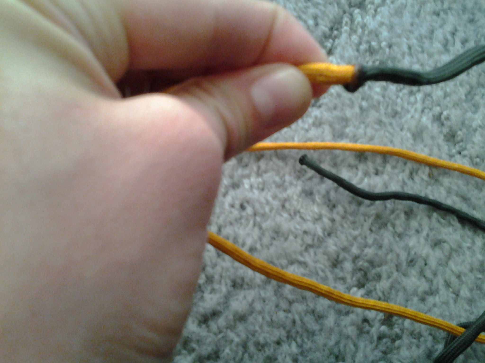 Fusing 2 Pieces of Paracord Together 5 Steps Instructables