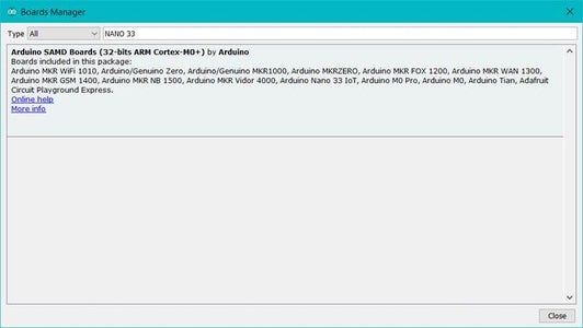 Setting Up the Arduino Nano 33 IoT