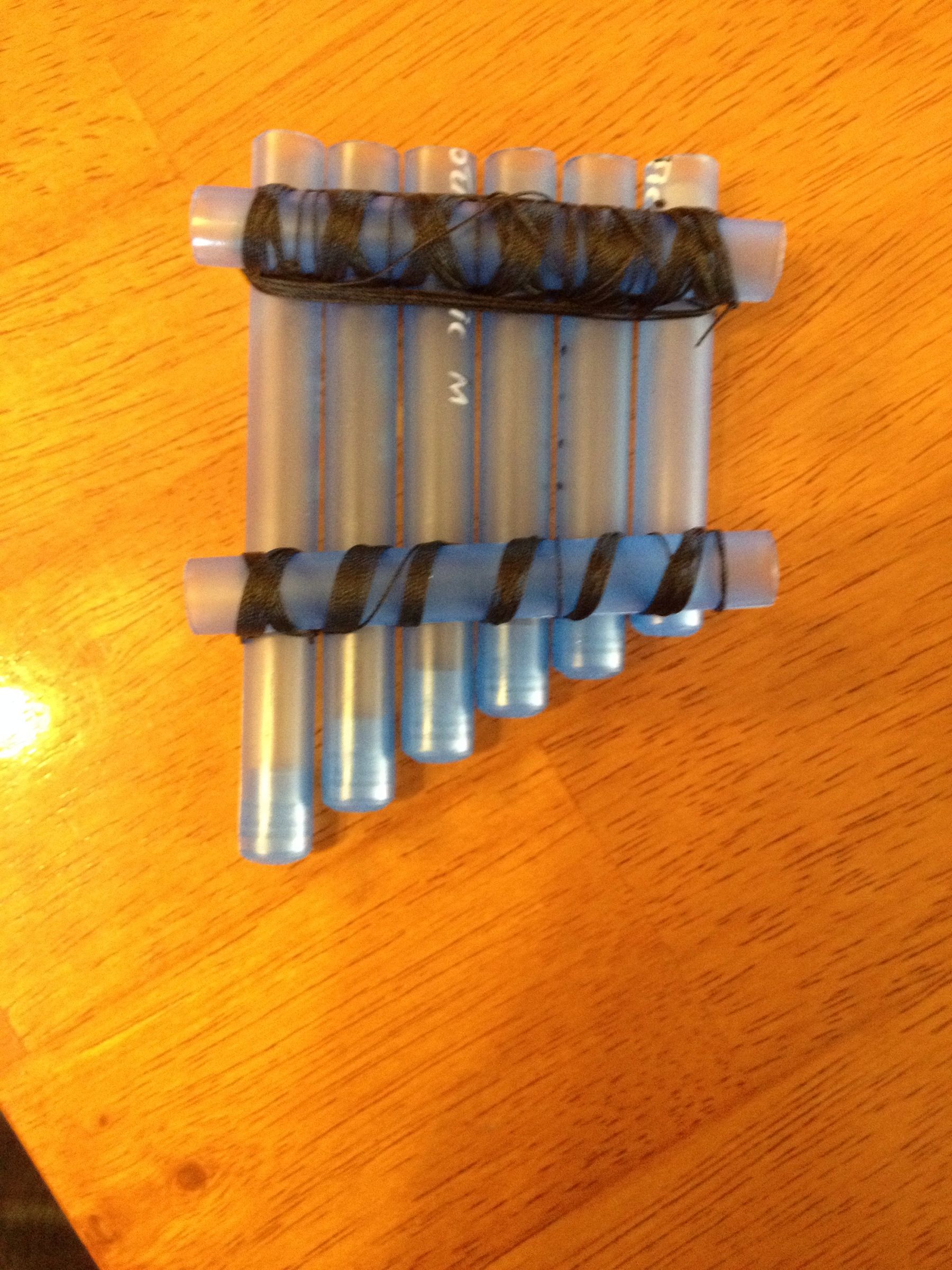 Pan Flute Out of Pens