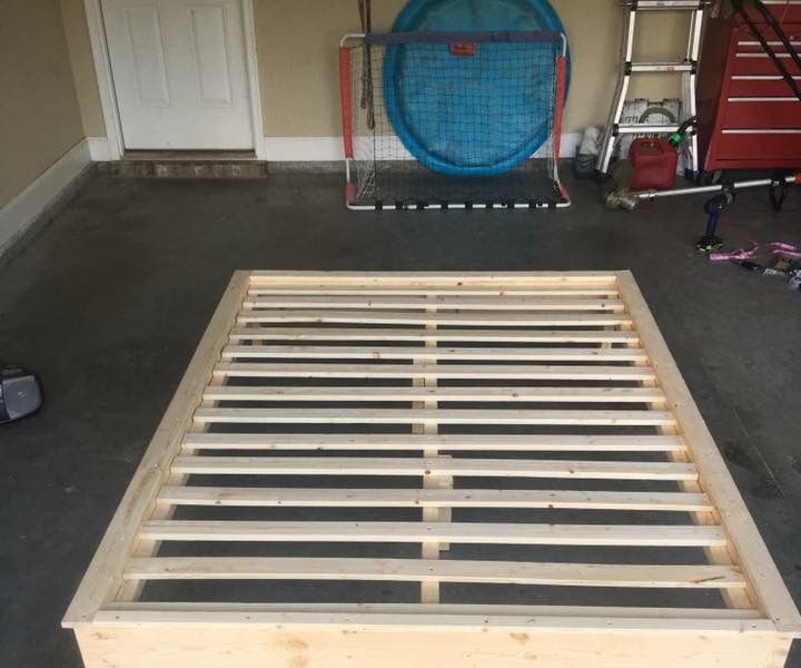 Wood Platform Bed