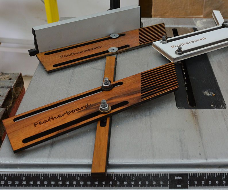 Make Featherboard With Laser Cutter
