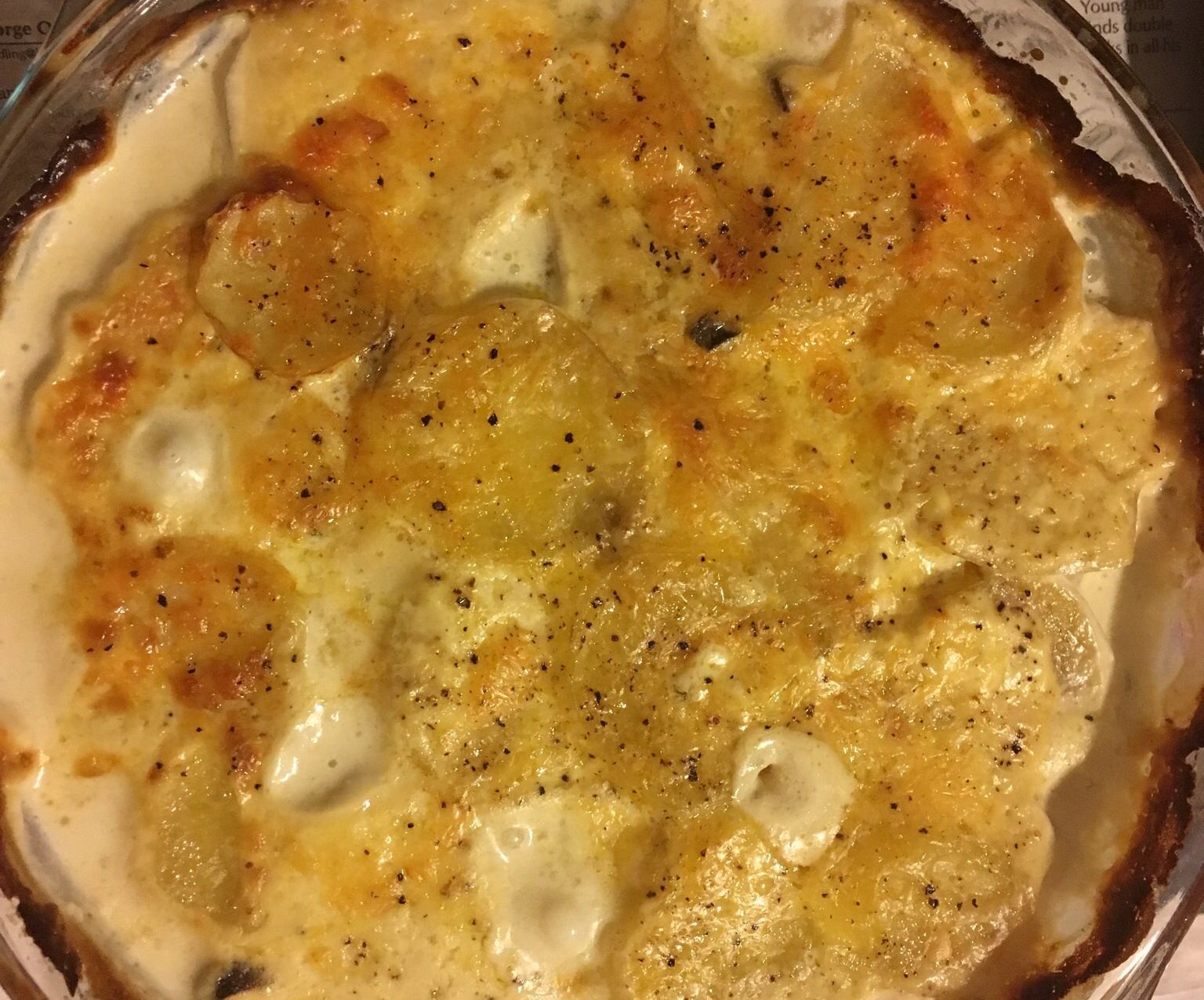 Creamy Cheese Potatoe Bake