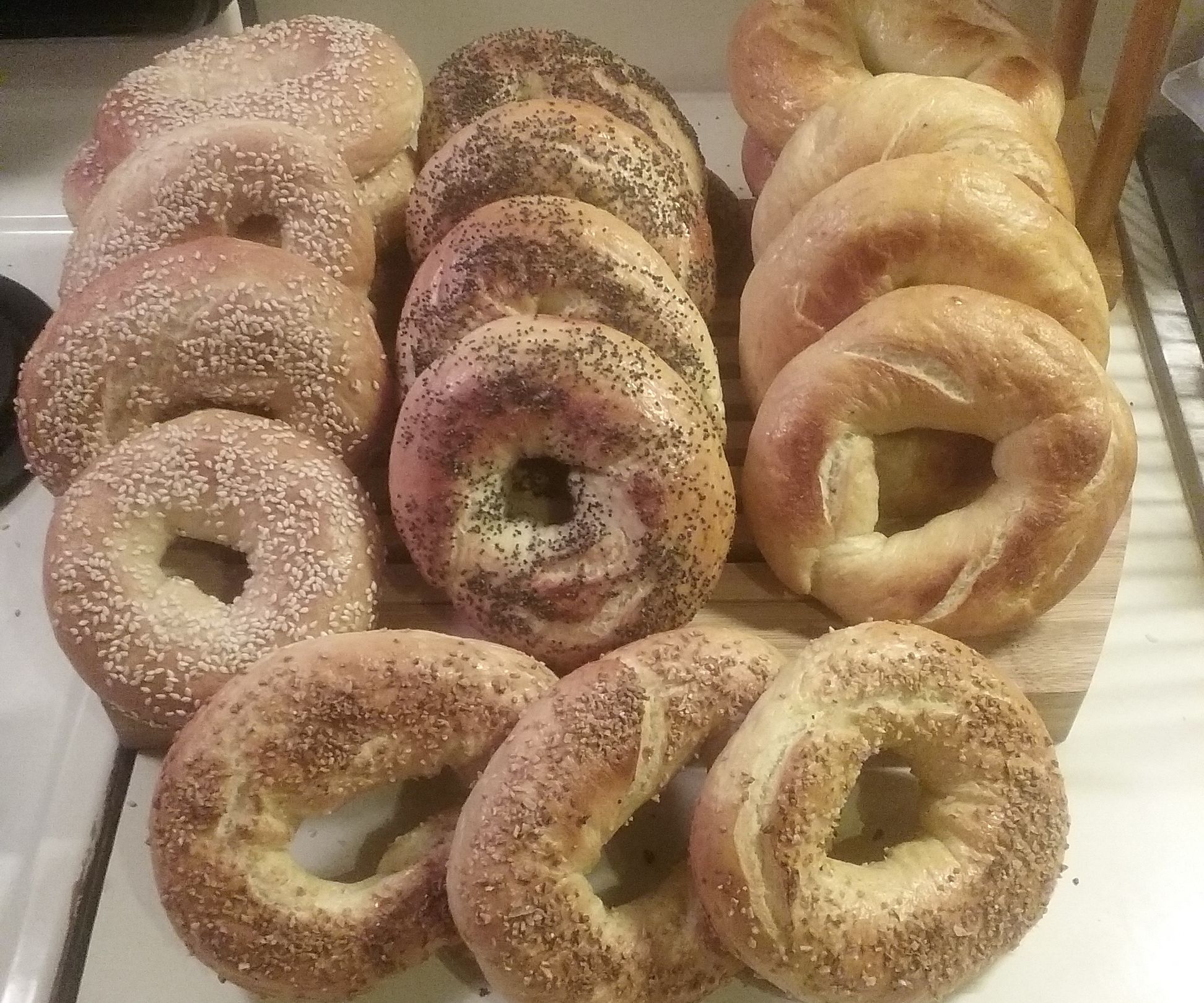 Montreal Style Whole Wheat Bagels