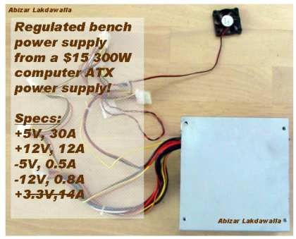 ATX Based Lab Power Supply
