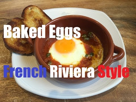 Baked Eggs "French Riviera Style"
