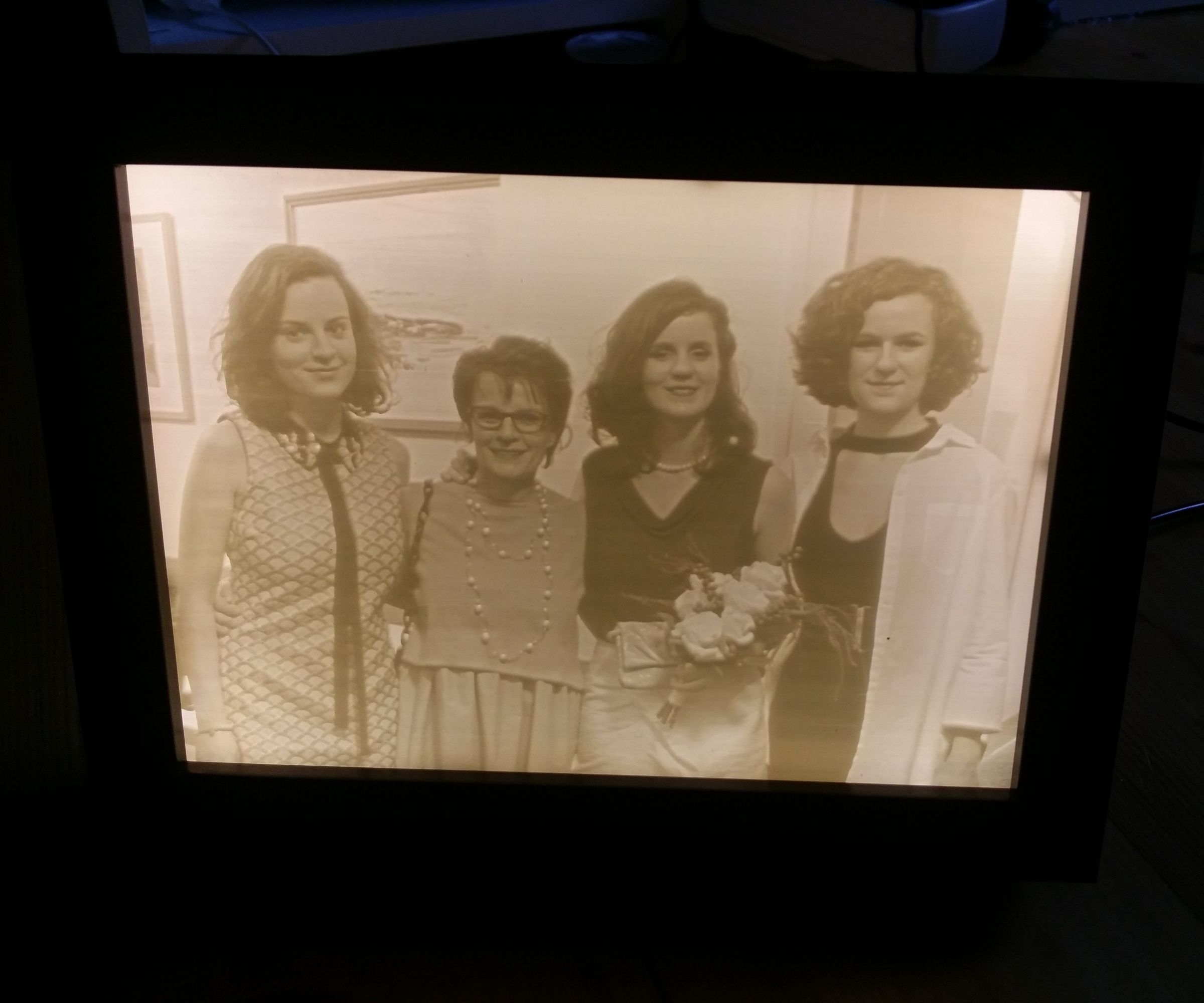 Photo Frame Lithophane Backlight
