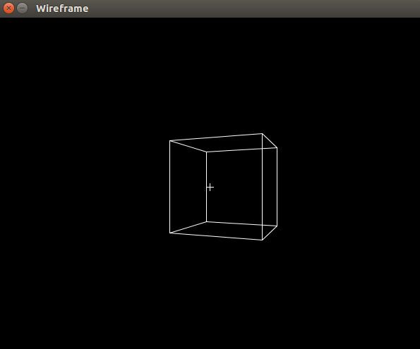 3D Wireframe Engine Using Processing