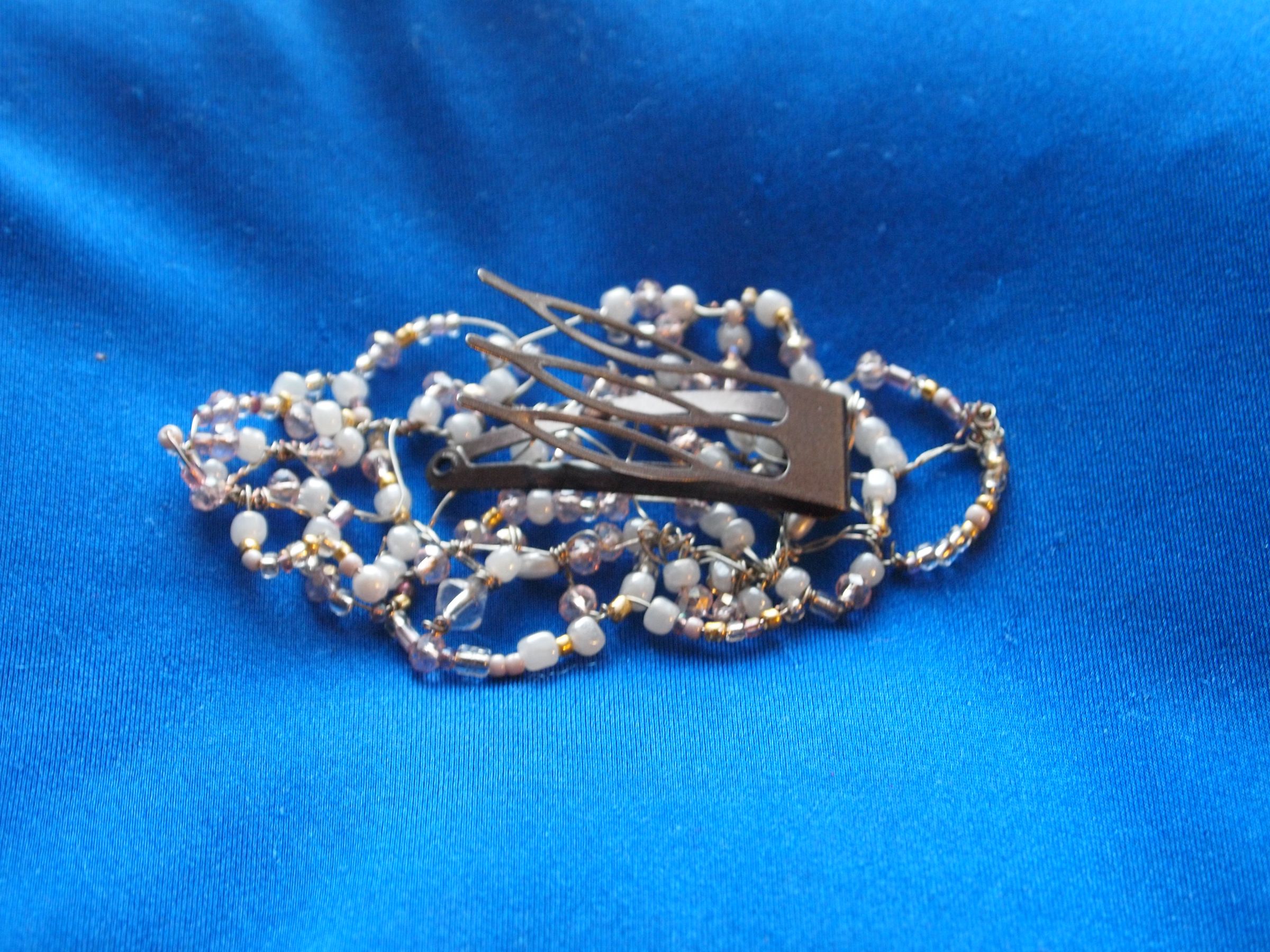 VintageInspired Beaded Hair Clip 4 Steps (with Pictures) Instructables