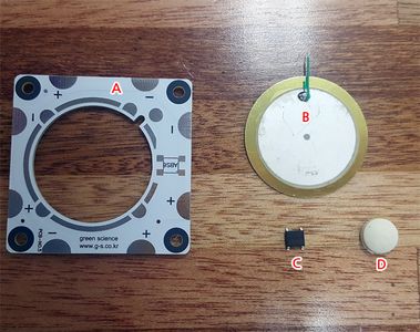 1. Making Piezoelectric Generator.