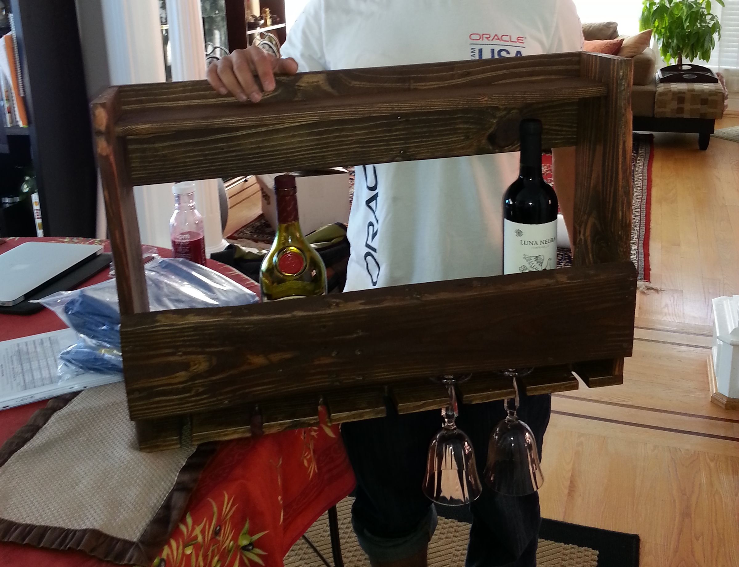 Wine Rack Using Reclaimed Wood - Instructables
