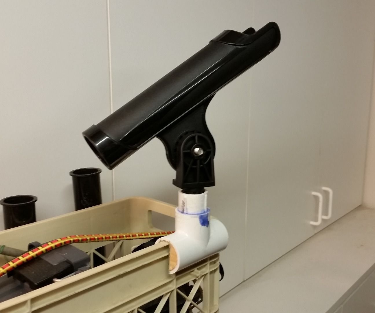Scotty Fishing Rod Holder Mount - From PVC