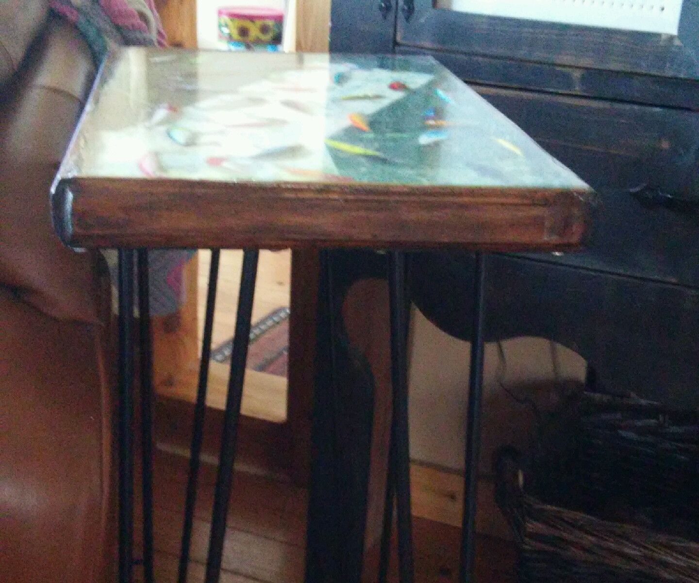 Fishing Lure Side Table