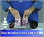 How to make a two-part mold