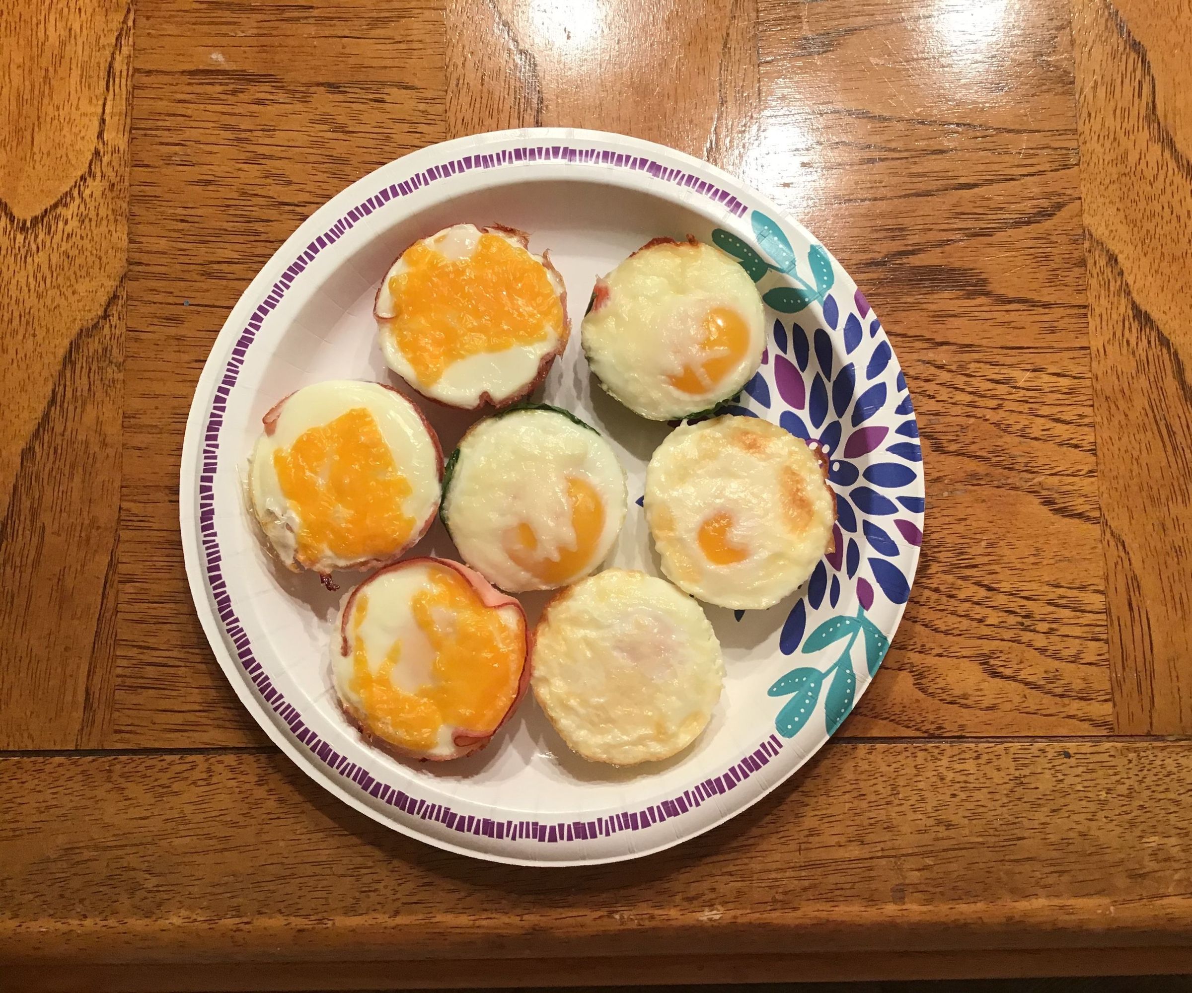 Triple Threat Low Carb Breakfast Muffins 