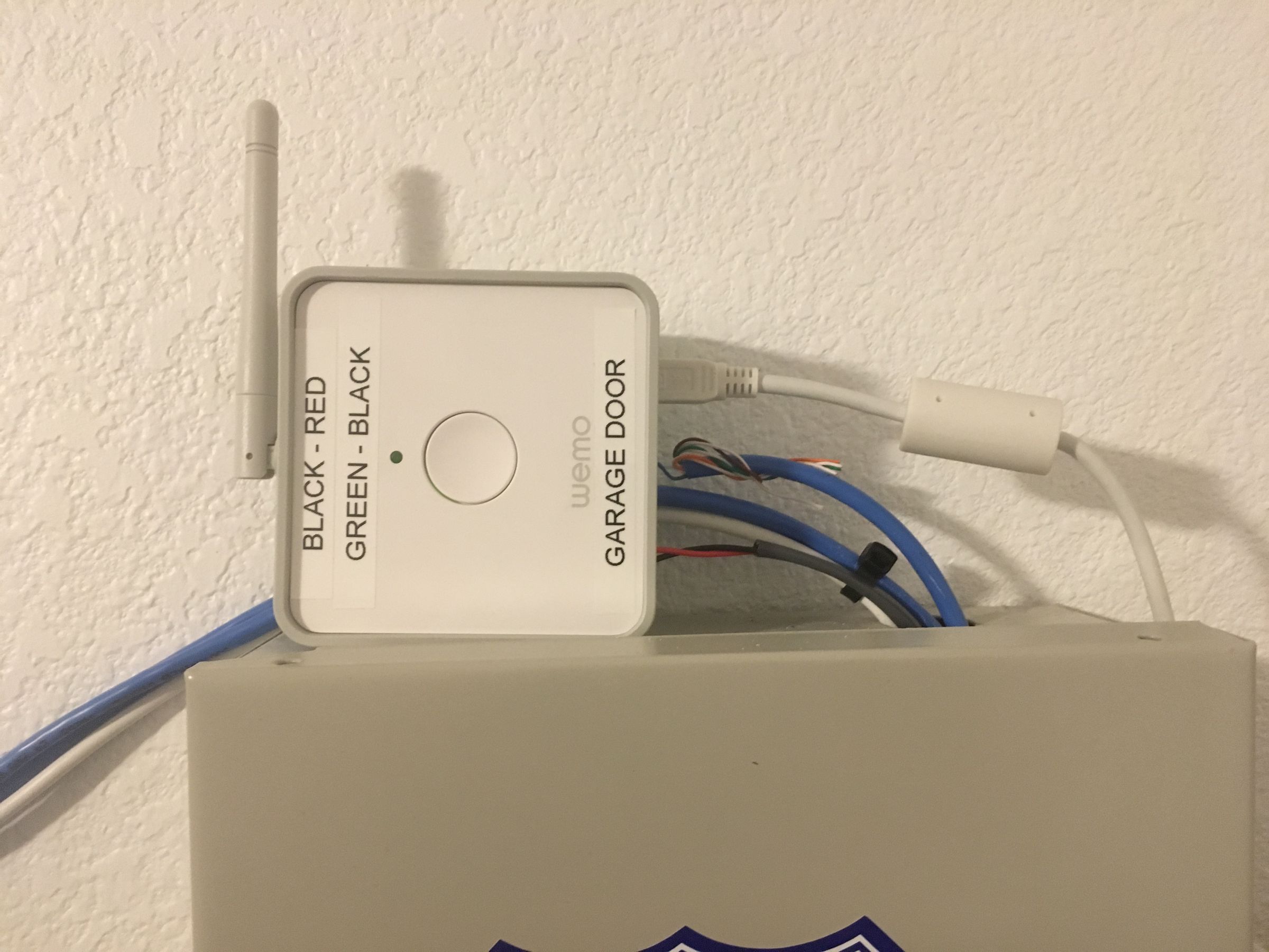 WeMo Maker Garage Door With Notification & Siri 6 Steps Instructables