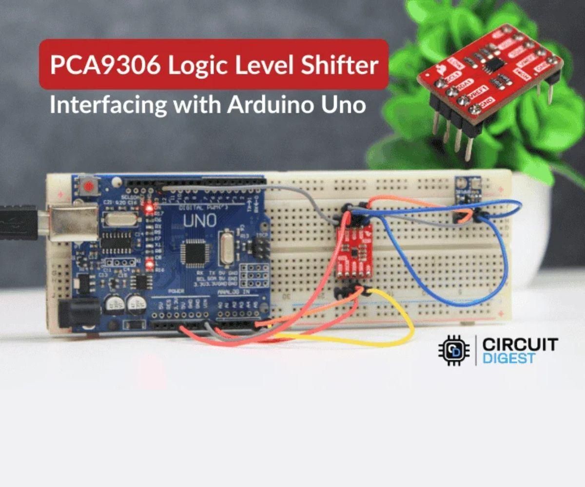 Interfacing the PCA9306 Level Shifter With Arduino Uno (5V to 3.3V I2C)