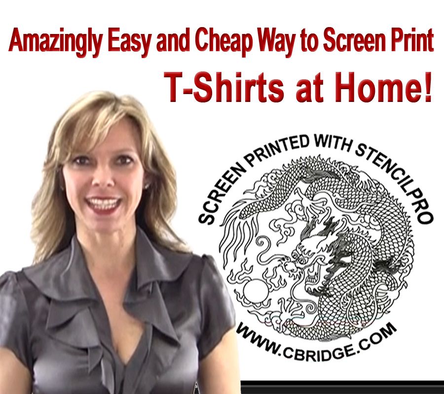 Amazingly Easy Screen Printing T-Shirts at Home With StencilPro