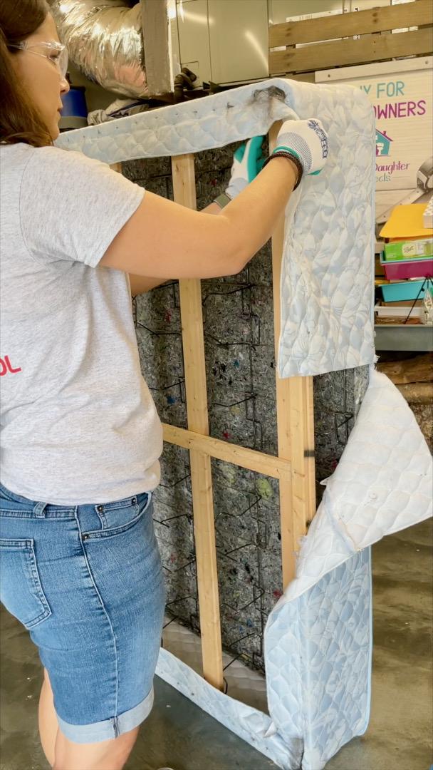 DIY Modern Bed Frame From Old Boxspring 5 Steps Instructables