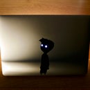 Vinyl Cutting a Custom Laptop Sticker