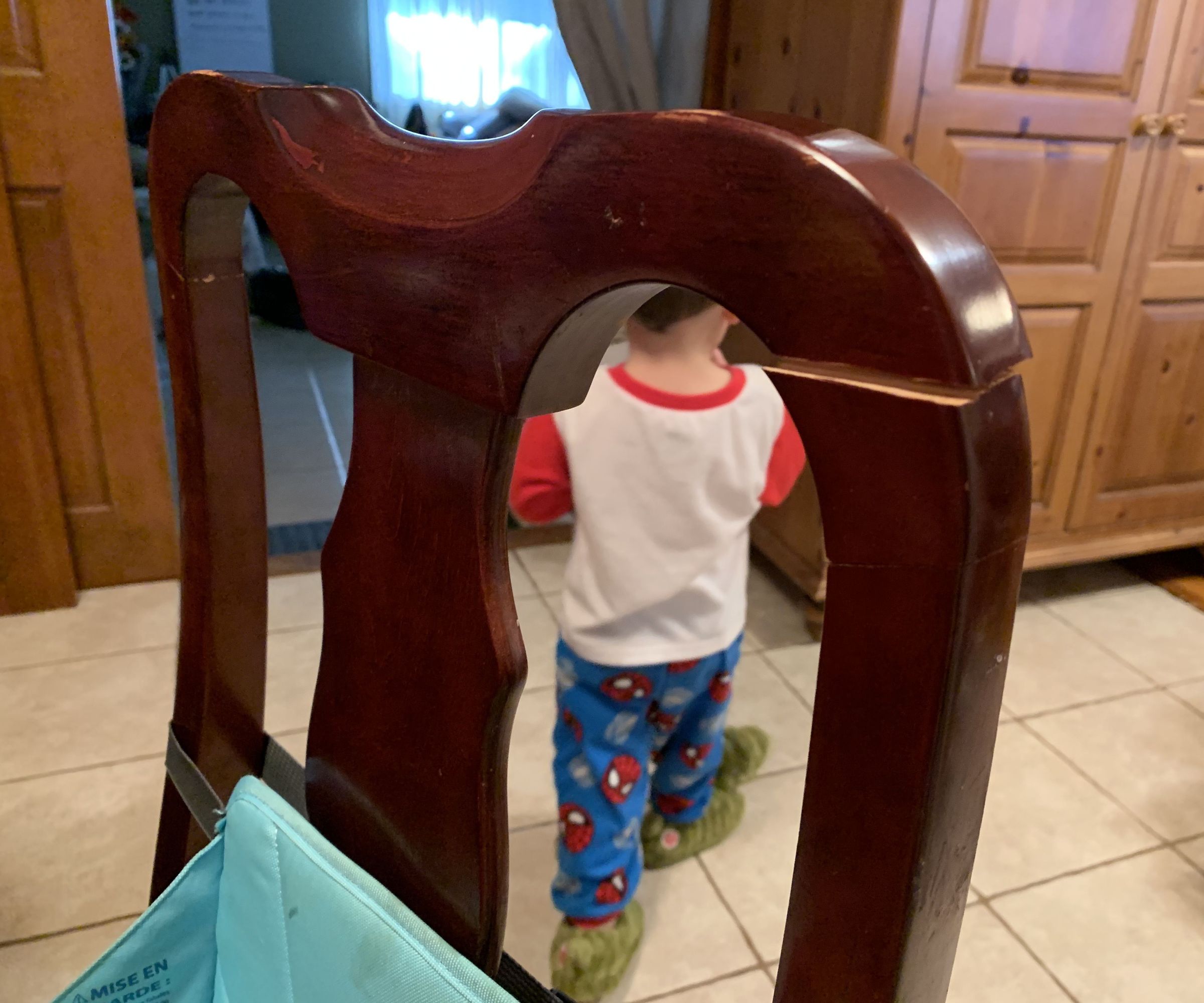 Fixing the Chair That Bites AKA Toddler Damage Control