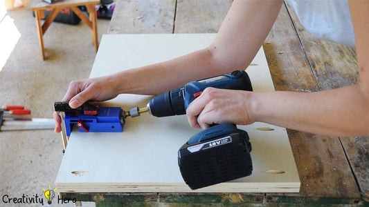Assembling the Workbench.