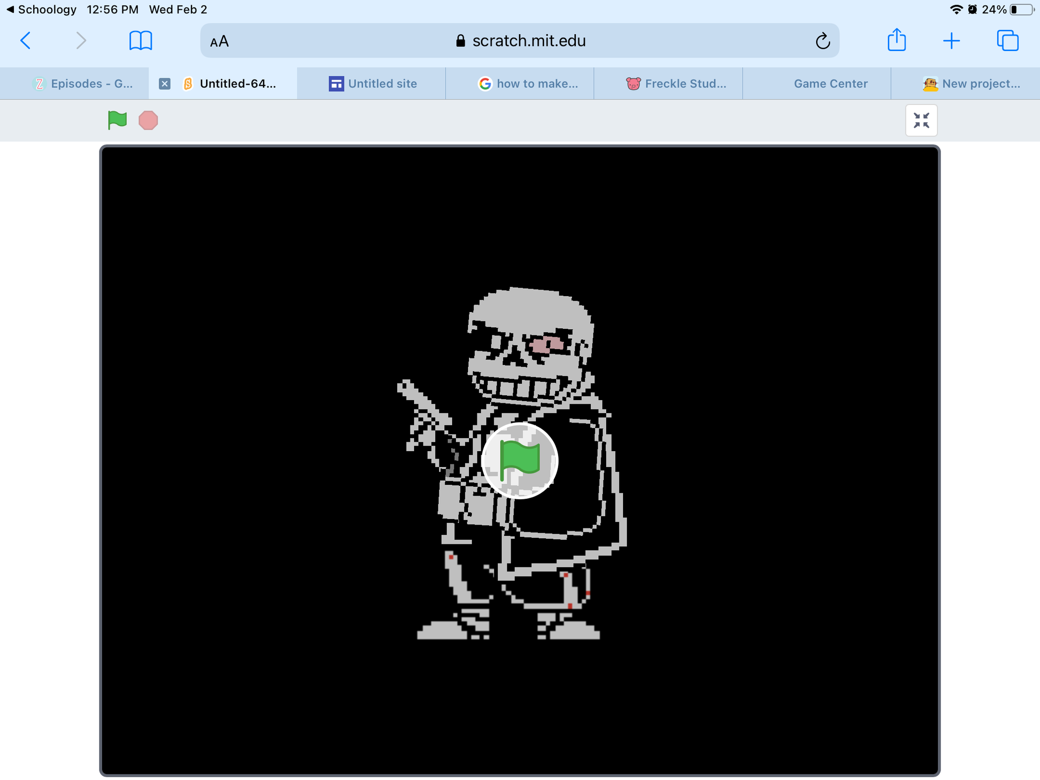How to Make a Undertale Animation on Scratch 5 Steps Instructables