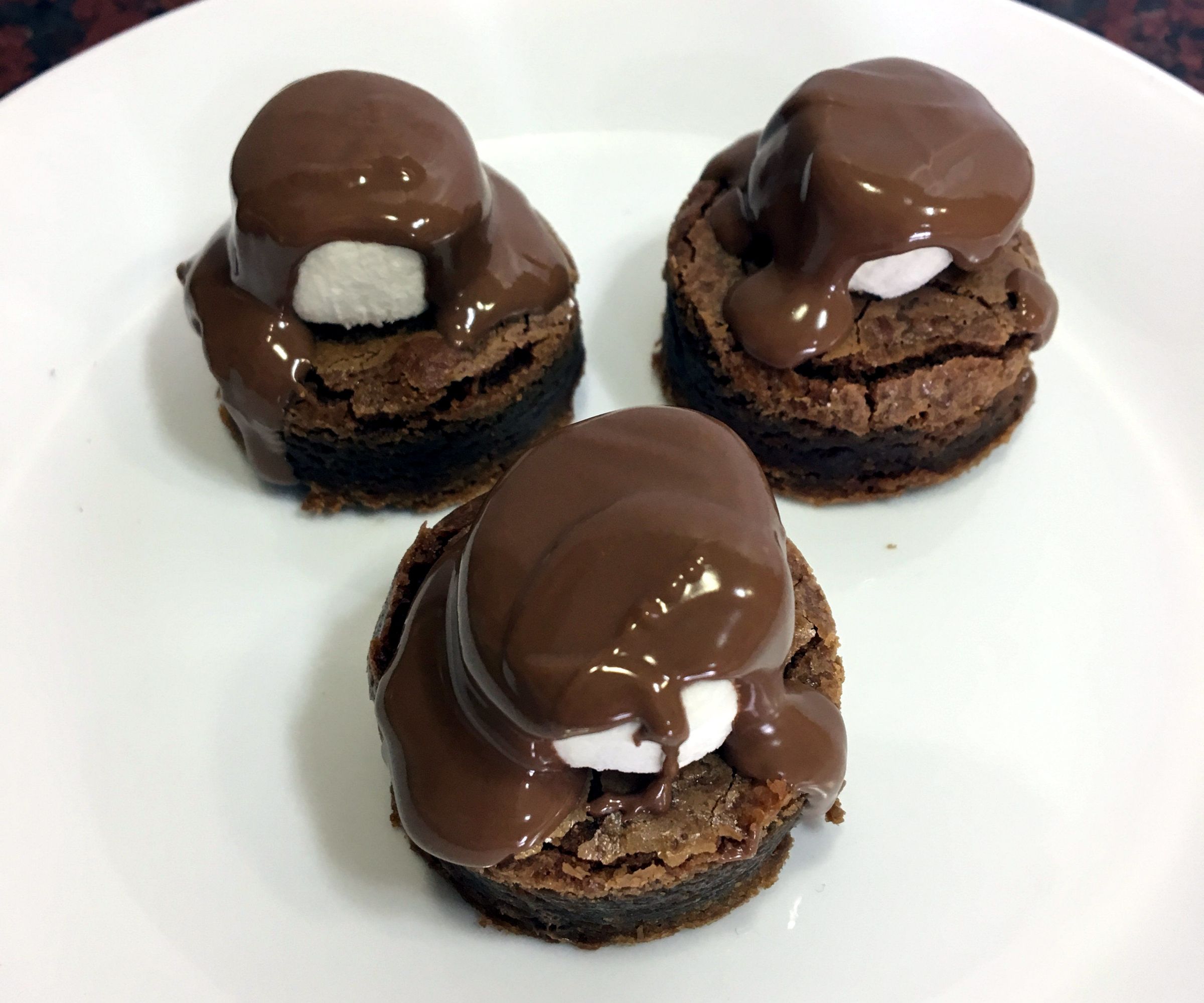 Marshmallow Brownie Bites 