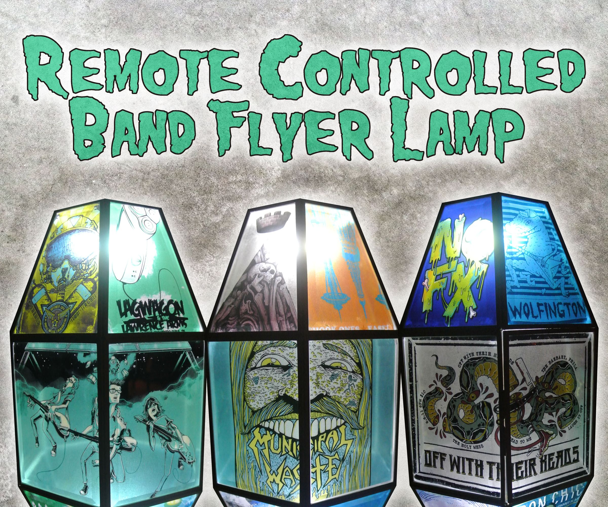 Remote Controlled Band Flyer Lamp