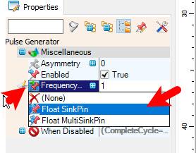 In Visuino Add & Set Components