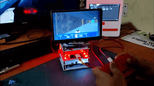 Yes It Plays DOOM, As Well As Wolfenstein 3D