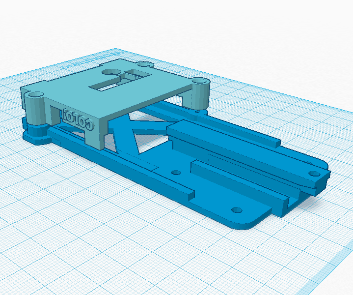 Walkera G-3d Gimbal on Phantom 2 Adapter