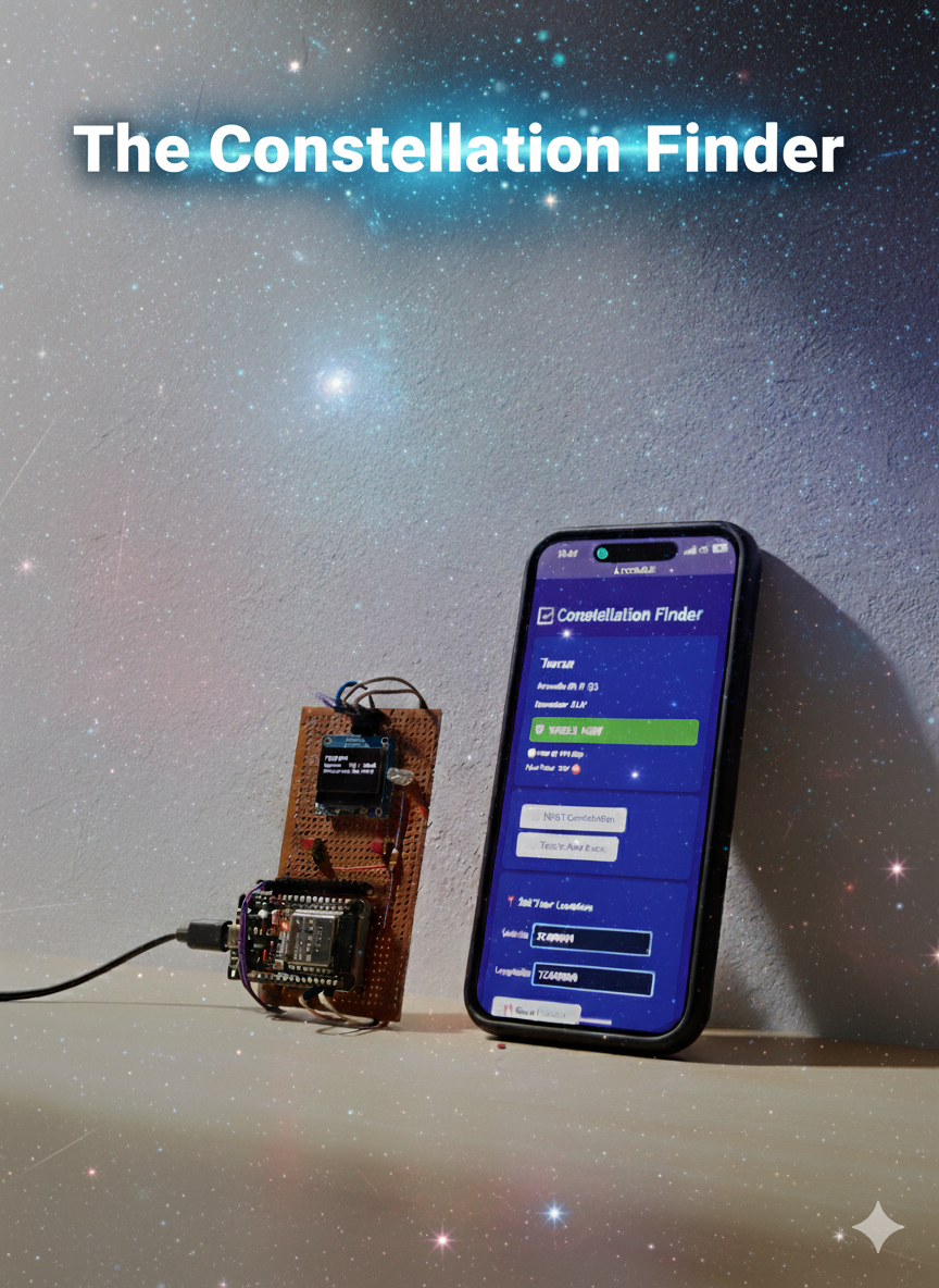 ESP32 Constellation Finder (with a Web App)