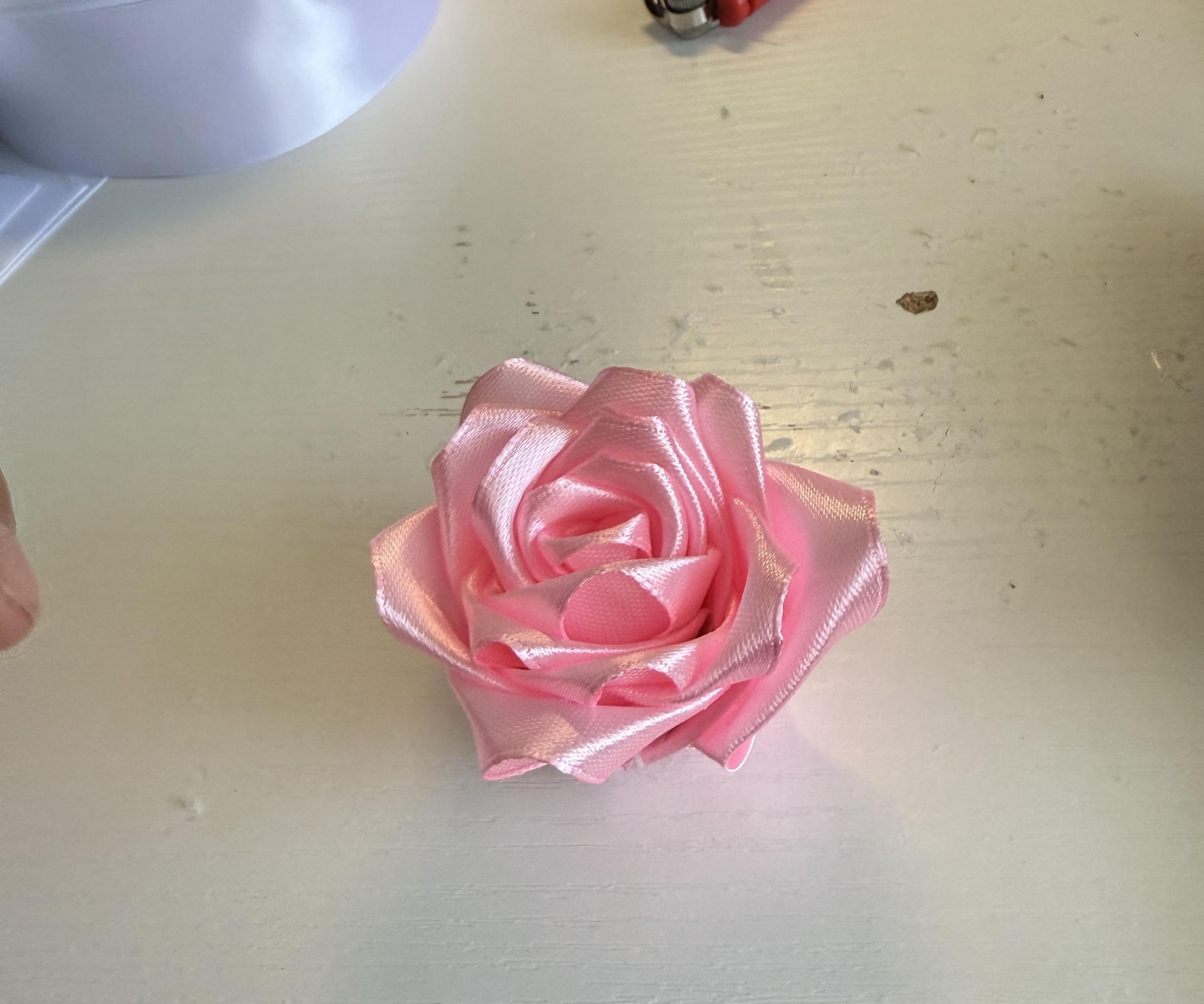 How To Make Rose Ribbon