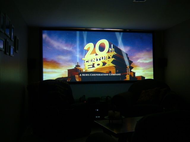 Home Theater Projector Screen on a Budget